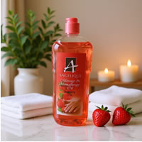Angelique Massage & Aromatherapy Oil – Strawberry – 1 Litre