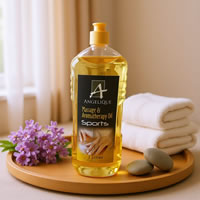 Angelique Massage & Aromatherapy Oil – Sports – 1 Litre
